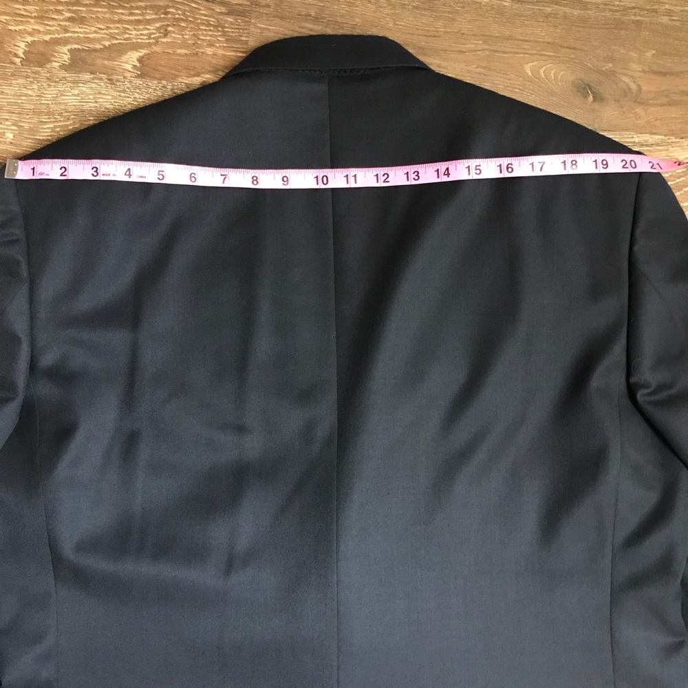 David Taylor Black Two Button Blazer - image 7